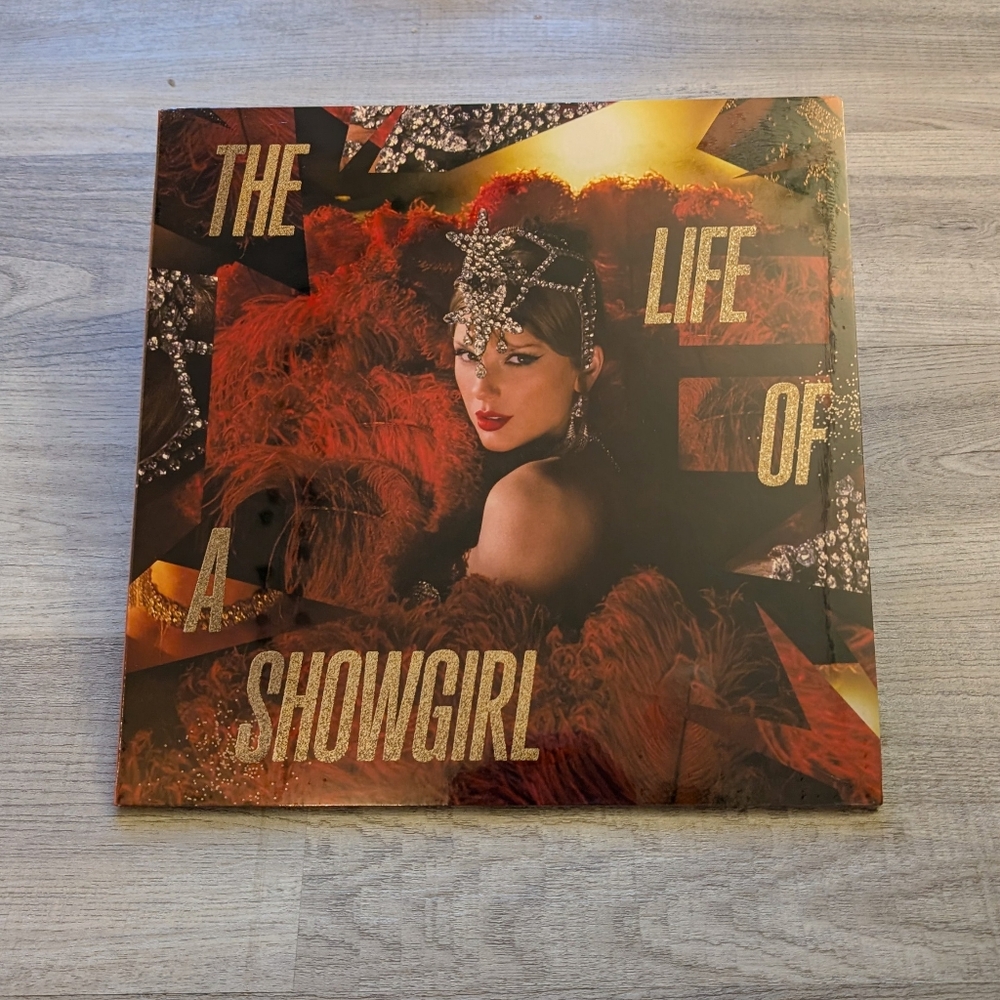 taylor swift the life of a showgirl under bright lights pearlescent vinyl